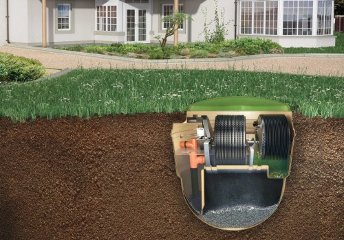 What is the treatment for a septic tank?